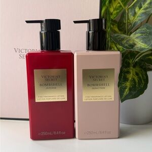 Victoria's Secret Bombshell Intense & Seduction Lotion Set of 2